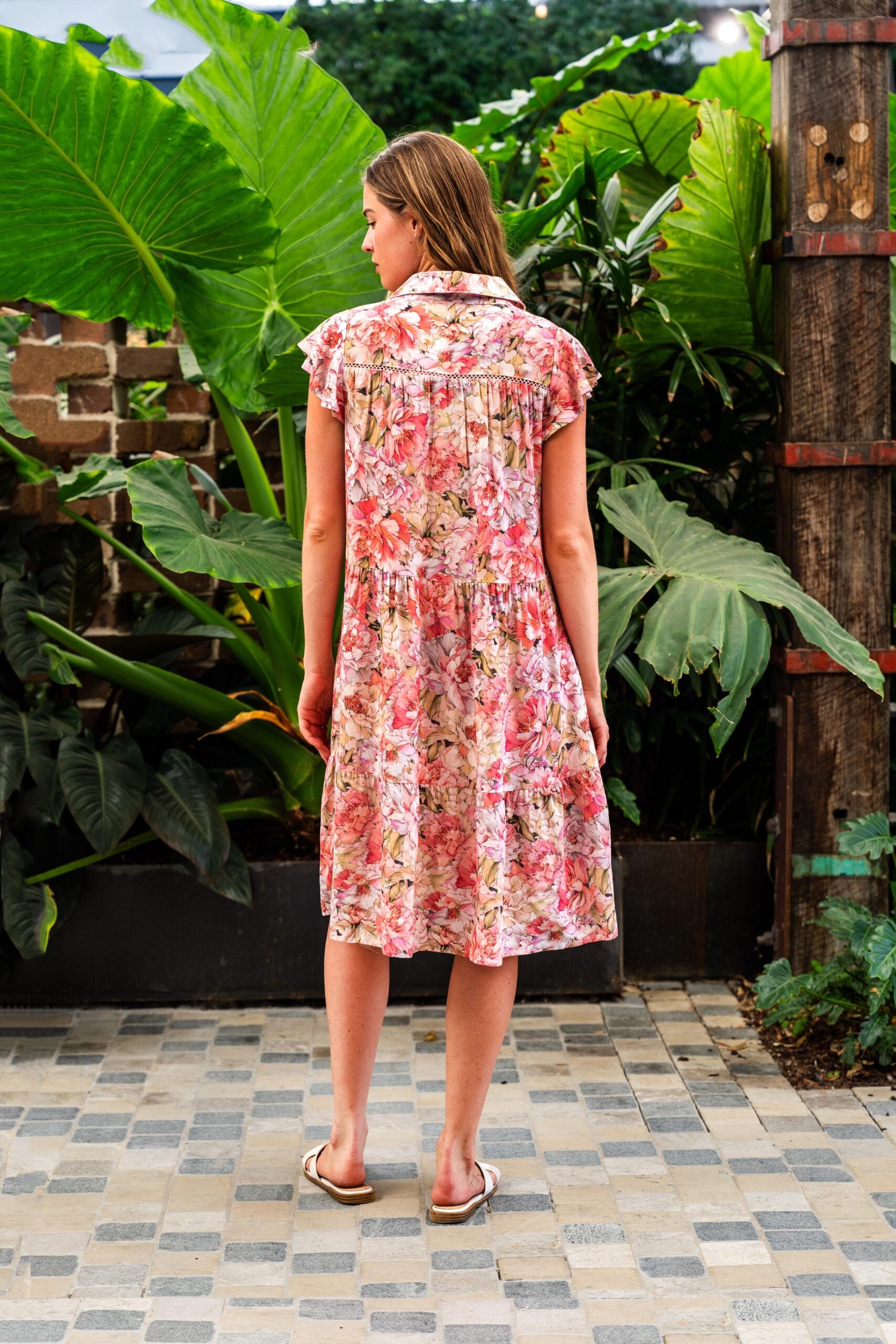 Jazmin Dress Pink Floral Dresses Boho