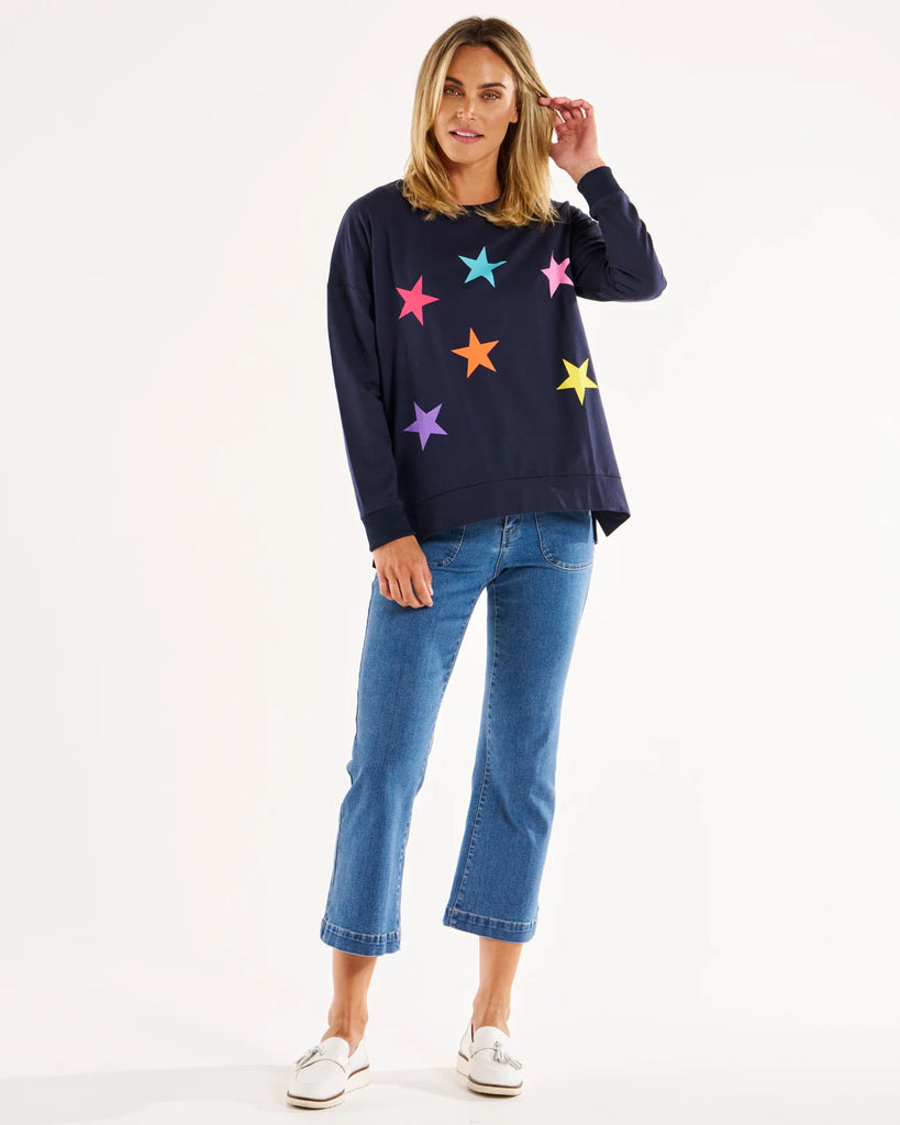 Sienna Star Jumper Tops Betty Basics   