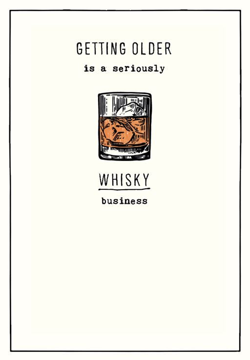Greeting Card - Whisky Business - Global Free Style
