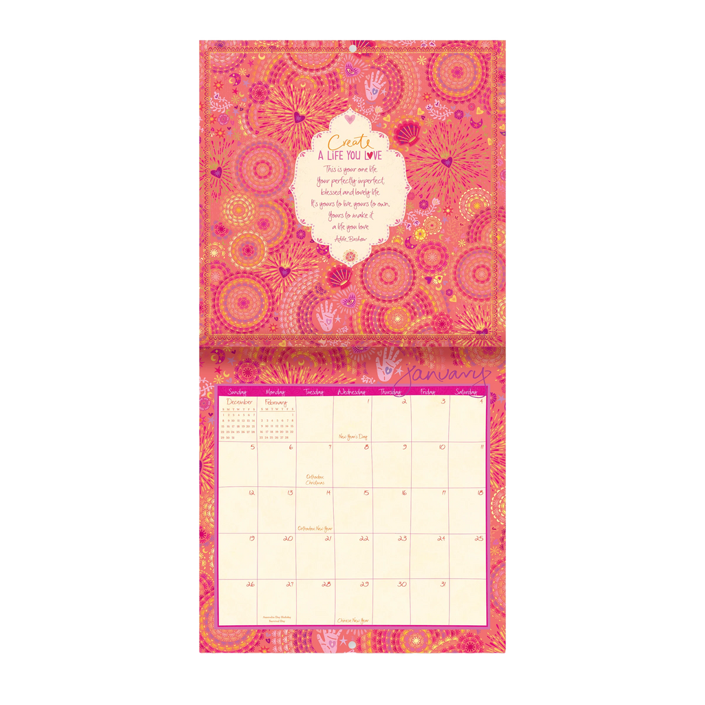 2025 Cherish Calendar Gifts and Accessories Intrinsic