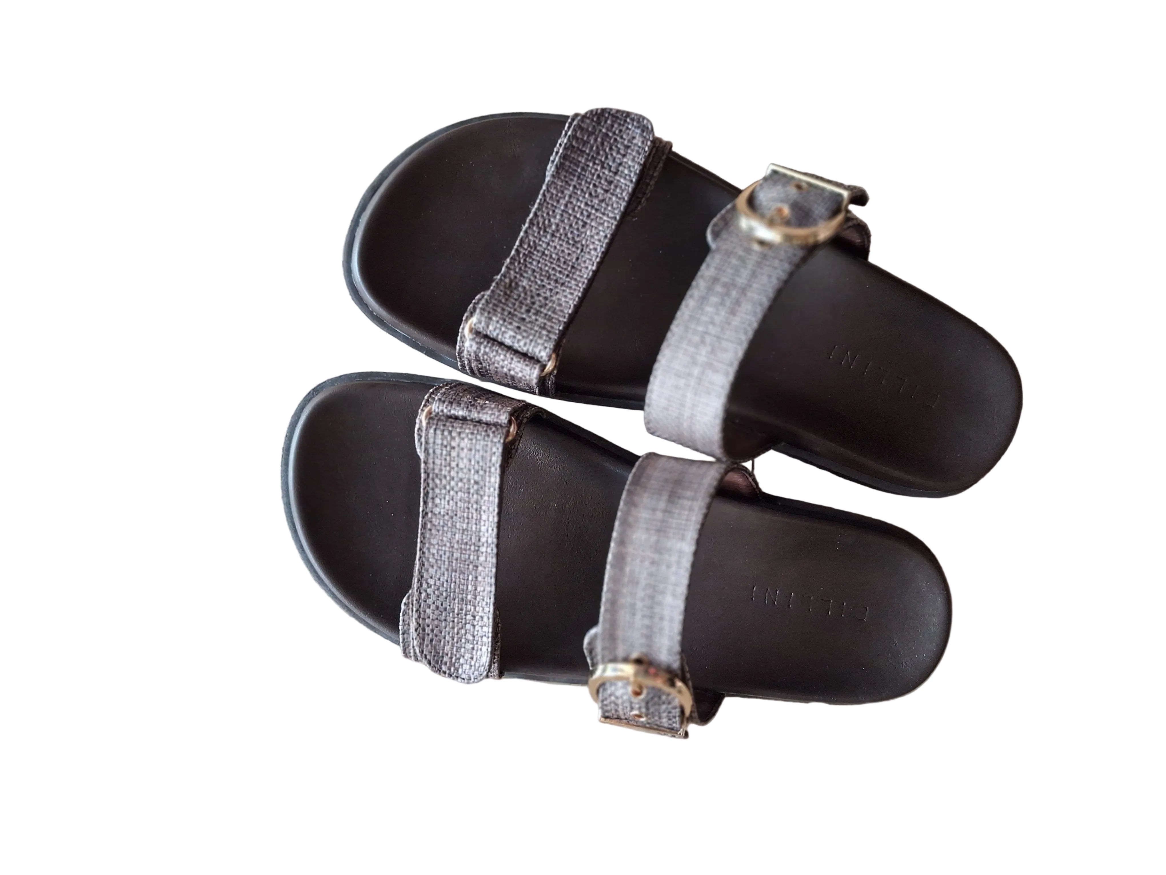 Aggie Chocolate Raffia Shoes Billini 36(5)