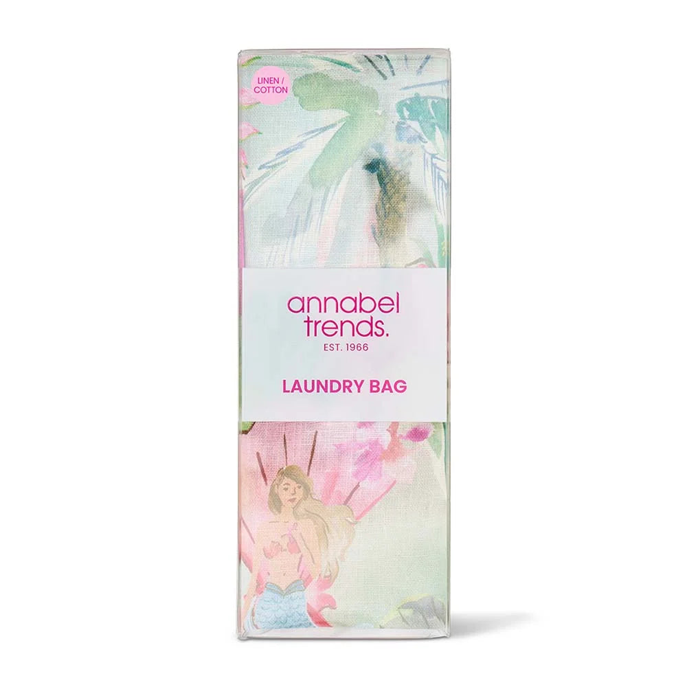 Laundry Bag Linen Cotton Tiki Island Gifts and Accessories Annabel Trends