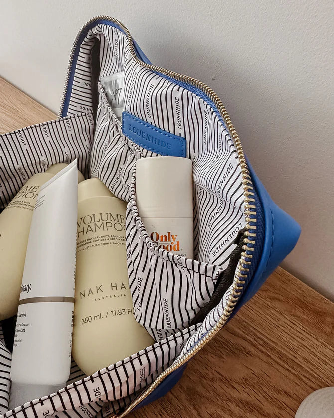 Vanessa Cosmetic Bag Royal Blue Bags and Purses Louenhide