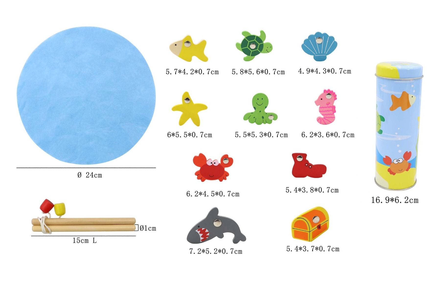 Fishing Game in Tin Gifts and Accessories ToysLink