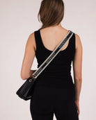 Logo Contrast Bag Strap Black/Cream Bags and Purses Louenhide
