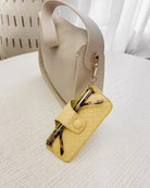 Skittle Sunglass Case Woven Butter Yellow Sunglasses & Glasses Louenhide