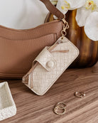 Skittle Sunglass Case Woven Vanilla Sunglasses & Glasses Louenhide