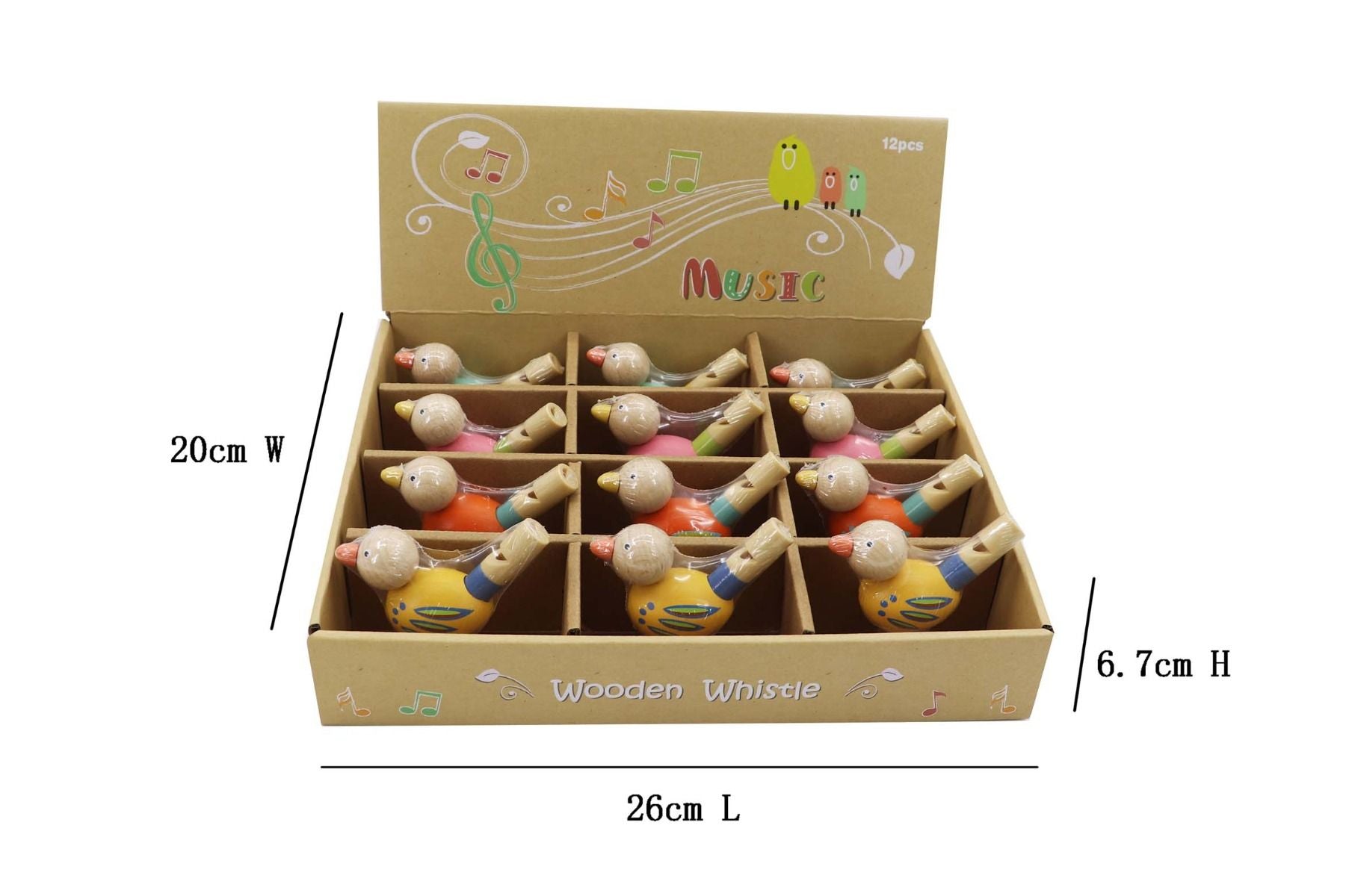 Wooden Bird Whistles Gifts and Accessories ToysLink