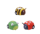 Wooden Pull Back Animal-Bee, Frog and Ladybug Gifts and Accessories ToysLink Frog