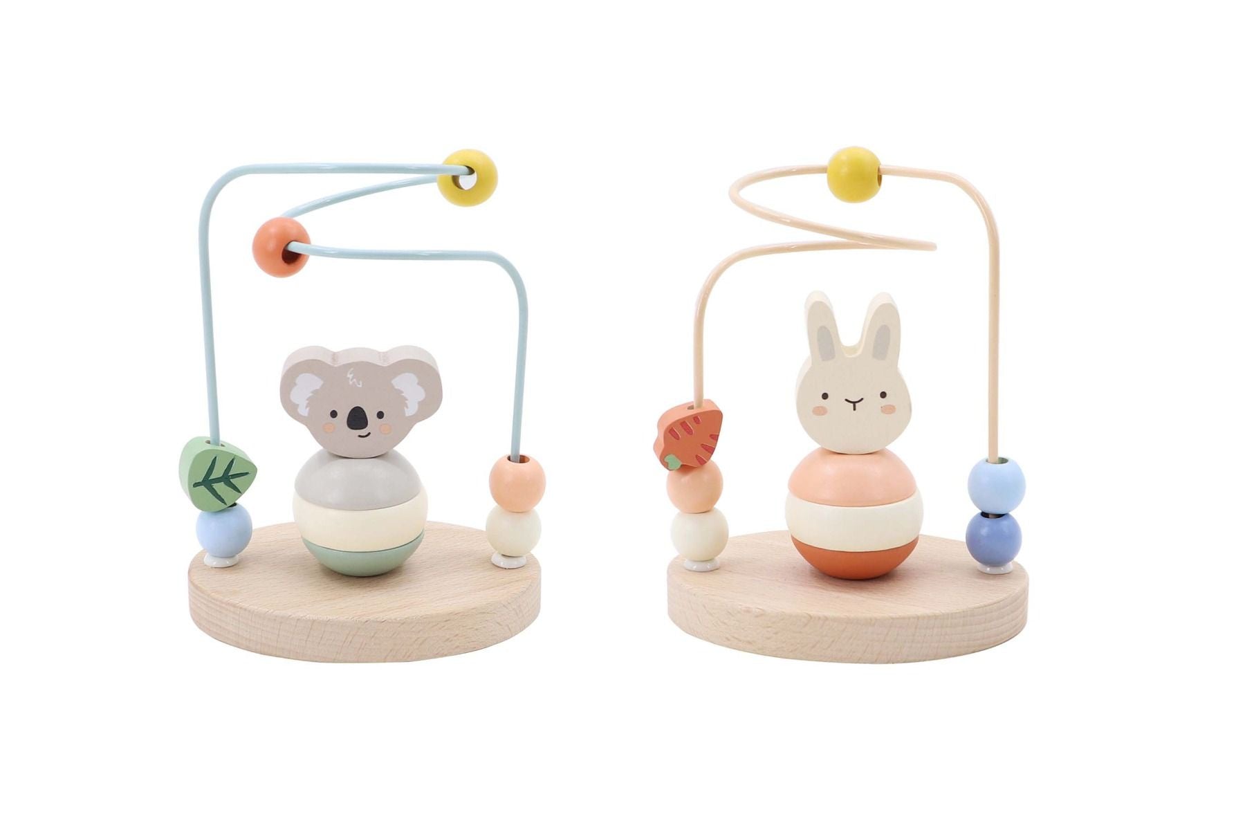 Wooden Koala & Bunny Stacking Bead Maze Gifts and Accessories ToysLink Koala