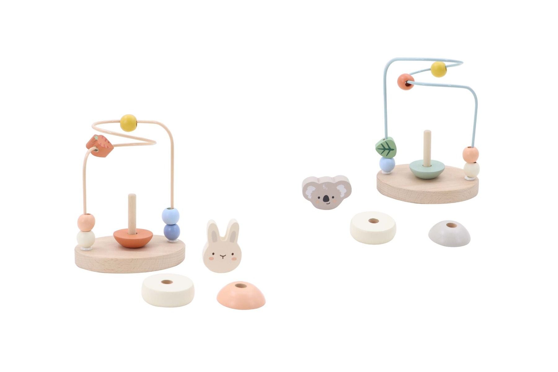 Wooden Koala & Bunny Stacking Bead Maze Gifts and Accessories ToysLink