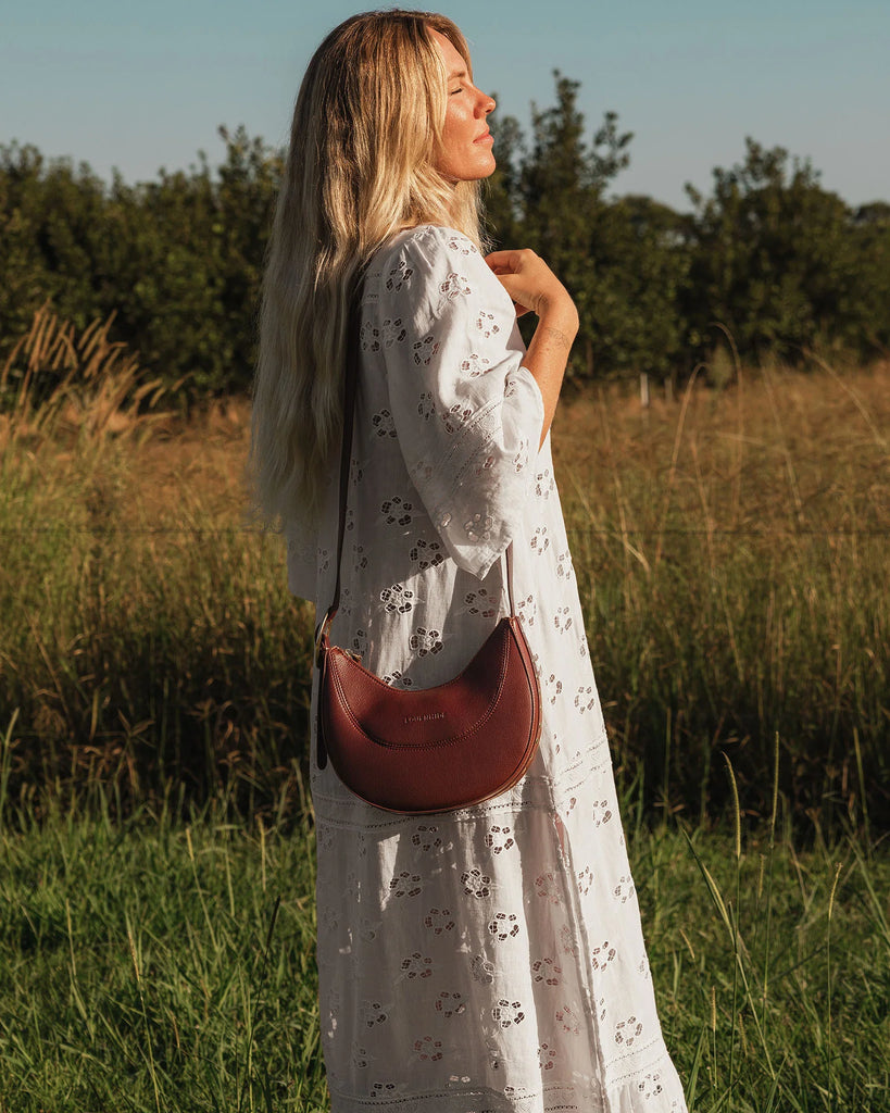 Lane Crossbody Bag Burgundy Bags and Purses Louenhide