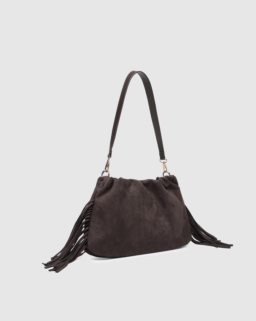 Reese Shoulder Bag Chocolate Bags and Purses Louenhide