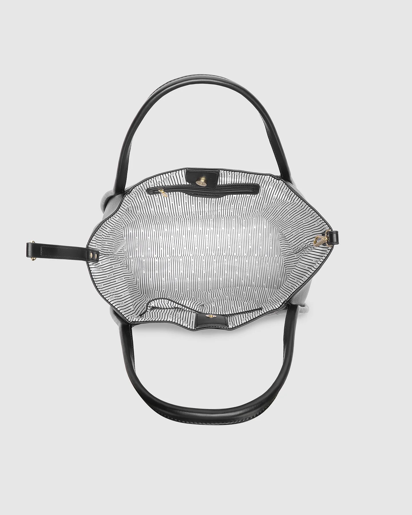 Sutton and Everyday Pouch Set Black Bags and Purses Louenhide