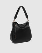 Nadia Shoulder Bag Black Bags and Purses Louenhide