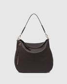 Nadia Shoulder Bag Chocolate Bags and Purses Louenhide