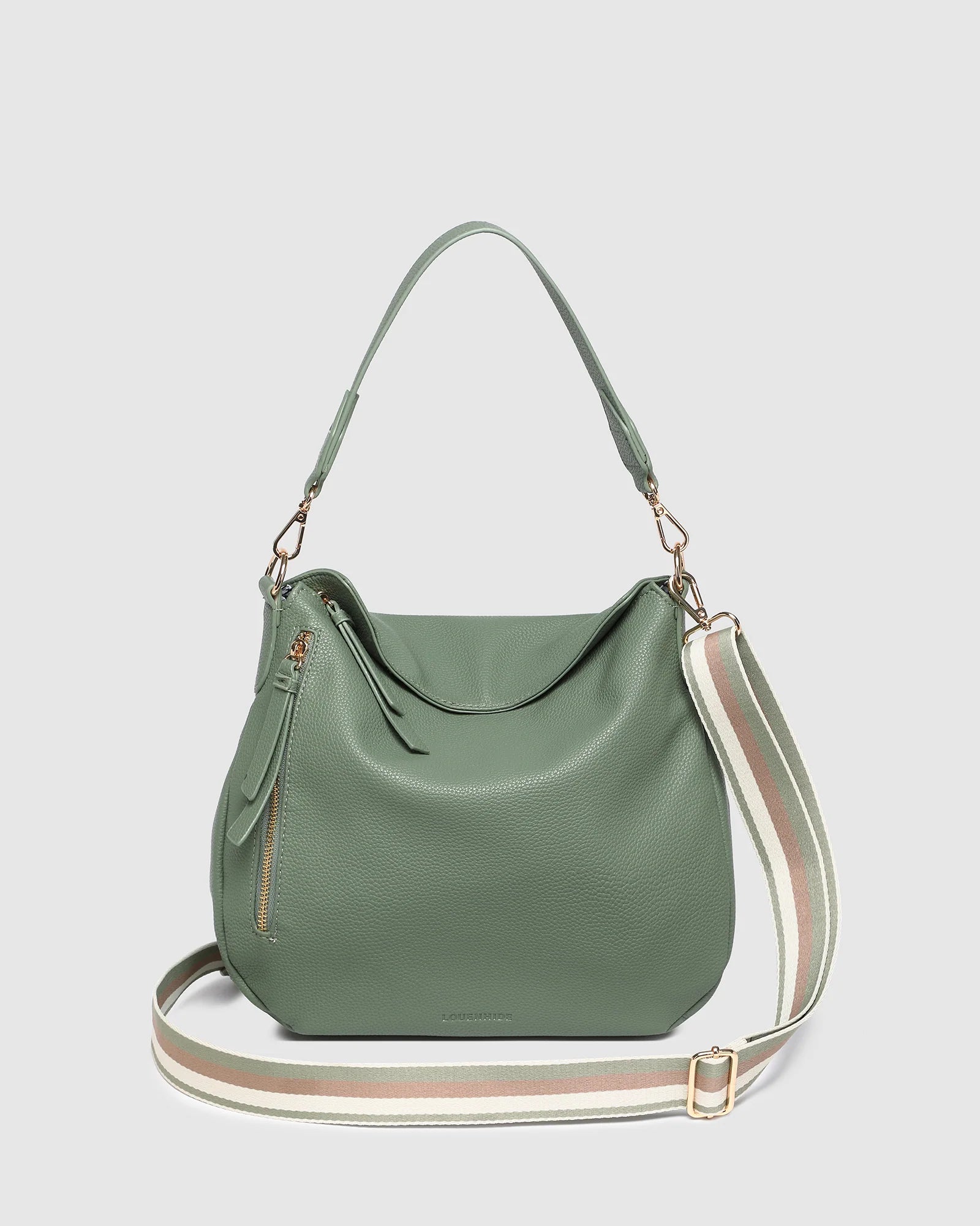 Nadia Shoulder Bag Sage Green Bags and Purses Louenhide