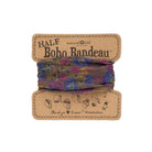 Boho Bandeau Half Grey Dusty Floral Bandeau Natural Life