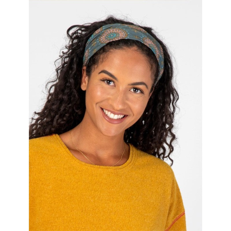 Boho Bandeau Navy Vines Bandeau Natural Life