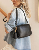 Jacinta Gia Crossbody Bag Black Bags and Purses Louenhide