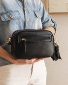 Jacinta Gia Crossbody Bag Black Bags and Purses Louenhide