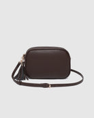 Jacinta Gia Crossbody Bag Chocolate Bags and Purses Louenhide
