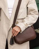 Jacinta Gia Crossbody Bag Chocolate Bags and Purses Louenhide