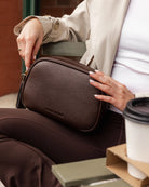 Jacinta Gia Crossbody Bag Chocolate Bags and Purses Louenhide