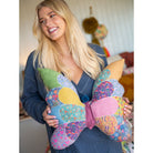 Whimsy Patchwork Pillow Butterfly Gifts and Accessories Natural Life