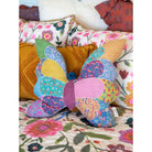 Whimsy Patchwork Pillow Butterfly Gifts and Accessories Natural Life