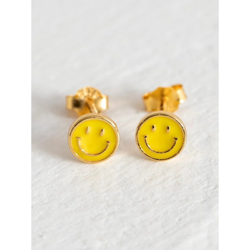 Happy Little Earrings Smiley - Global Free Style