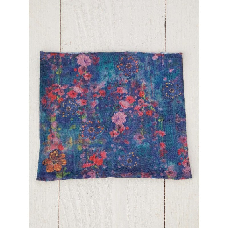 Boho Bandeau Half Watercolour Ind Floral Bandeau Natural Life