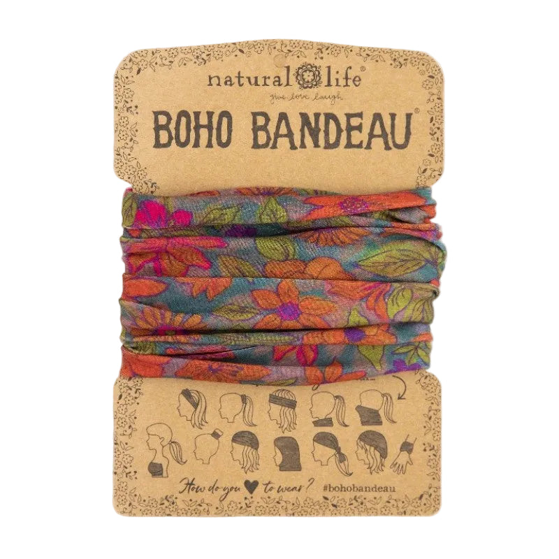 Boho Bandeau Watercolour Neon Bandeau Natural Life