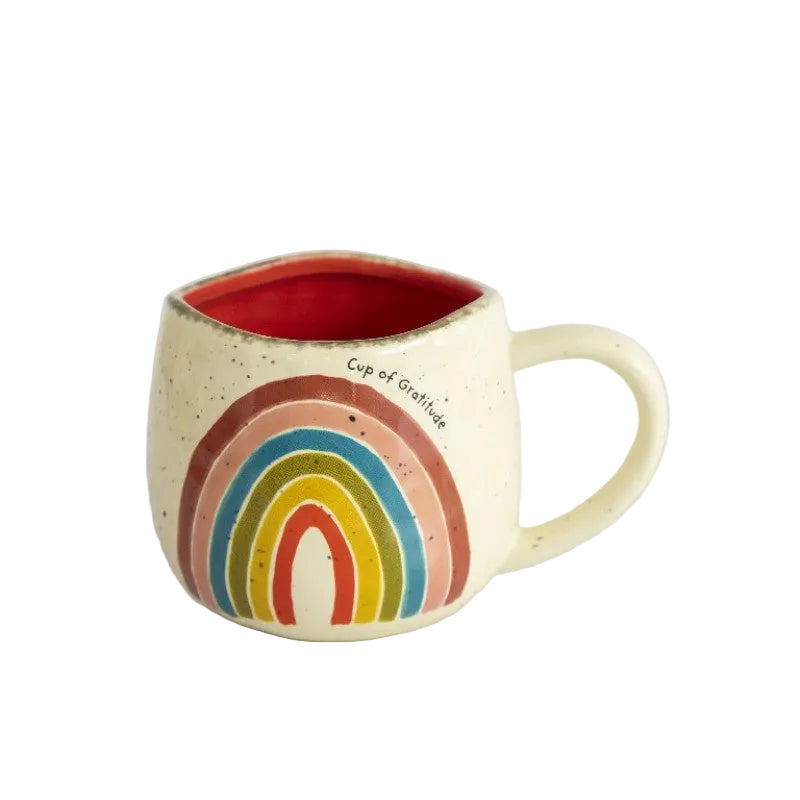 Artisan Mug Gratitude Rainbow Gifts and Accessories Natural Life