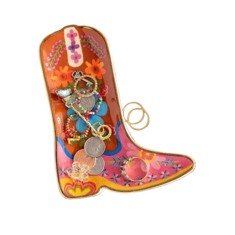 Trinket Dish Shaped Boot Gifts and Accessories Natural Life