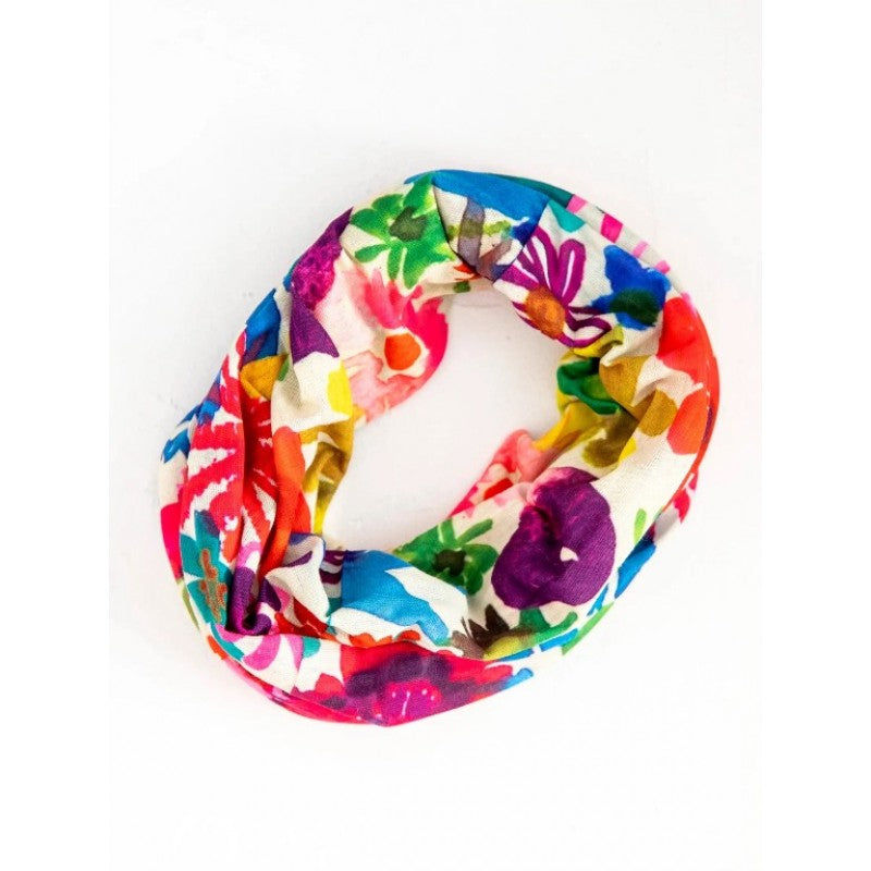 Boho Bandeau Bright Floral Garden - Global Free Style