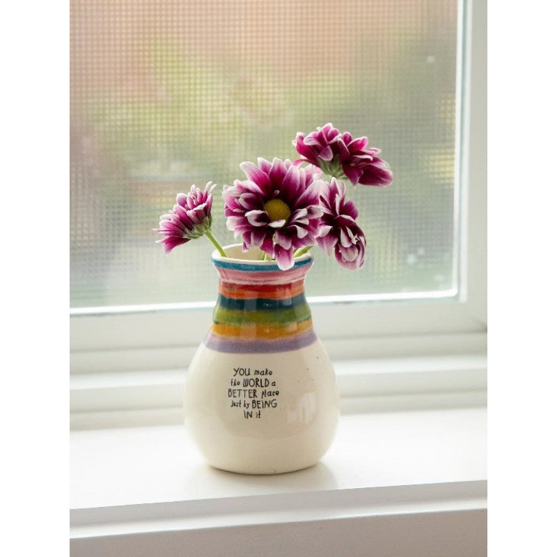 Favourite Bud Vase You Make The World - Global Free Style