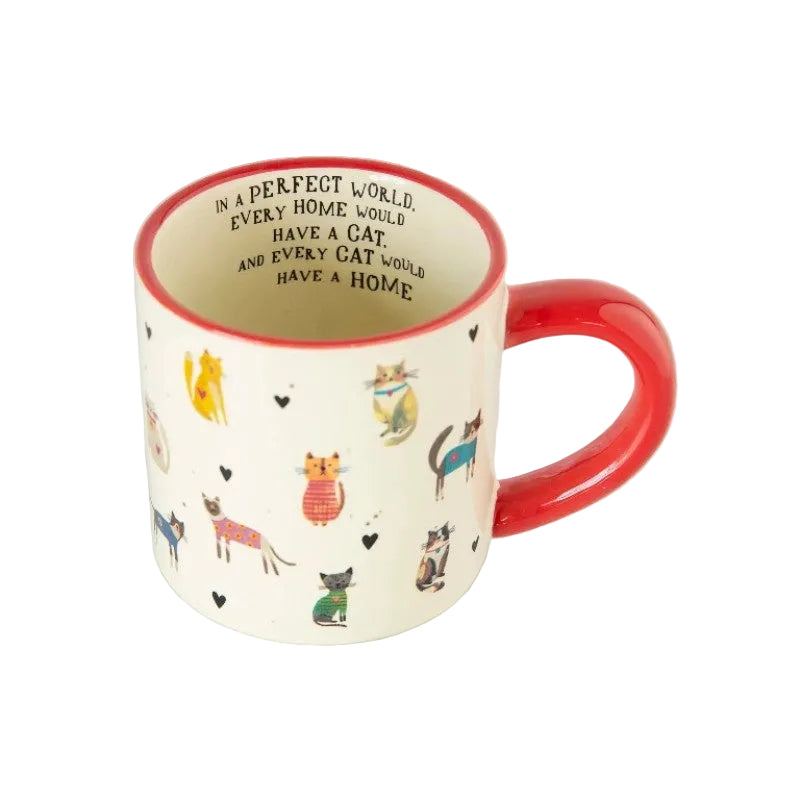 Bungalow Mug Every Cat Has A Home Gifts and Accessories Natural Life