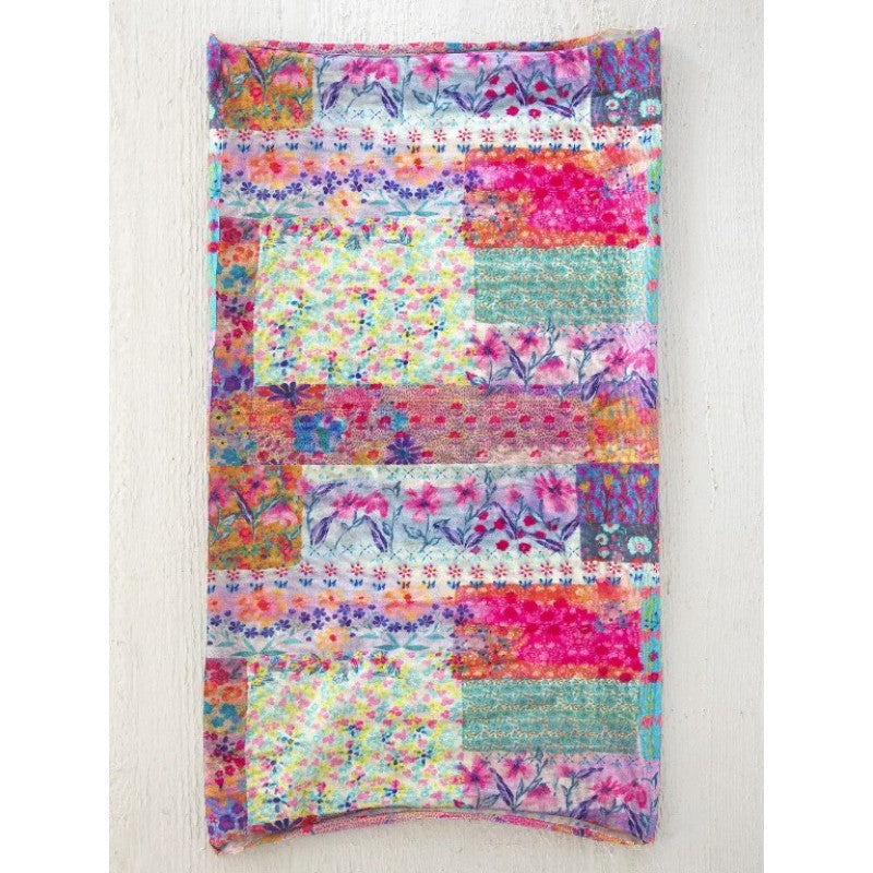 Boho Bandeau Pink Watercolour Patchwork Bandeau Natural Life