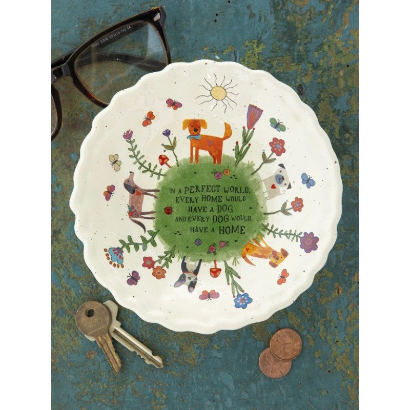 Ceramic Trinket Bowl Every Dog Gifts and Accessories Natural Life
