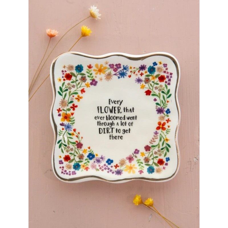 Trinket Dish Every Flower Gifts and Accessories Natural Life