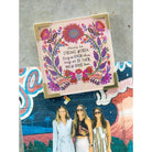 Corner Magnet Here's To Strong - Global Free Style