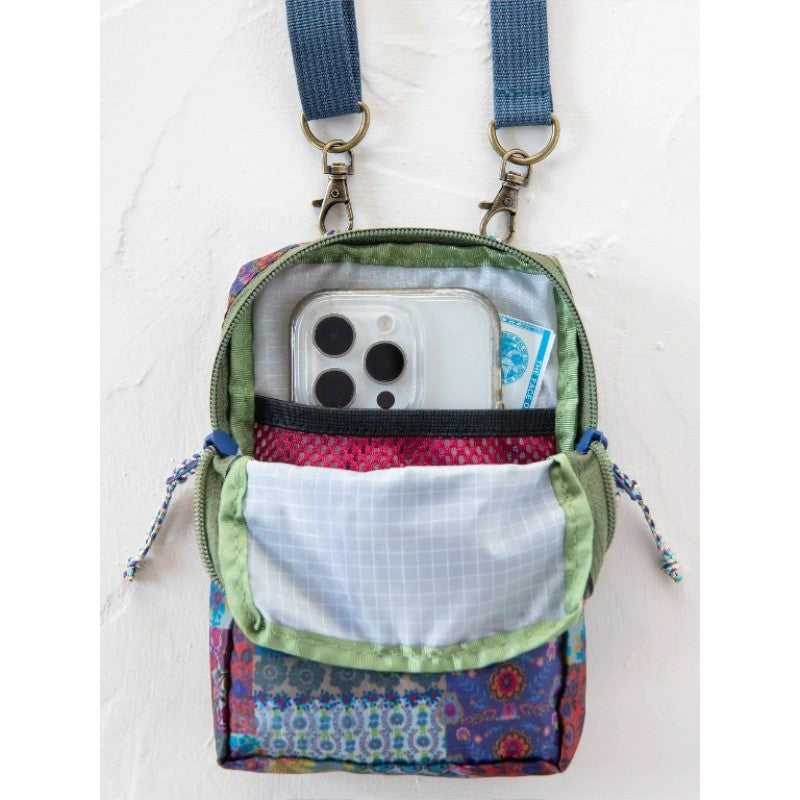 8 in 1 Pocket Crossbody Mandala Border Bags and Purses Natural Life