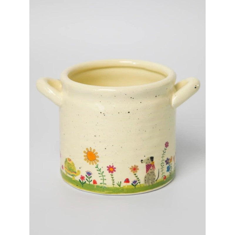 Crock Planter MED Thank You Gifts and Accessories Natural Life