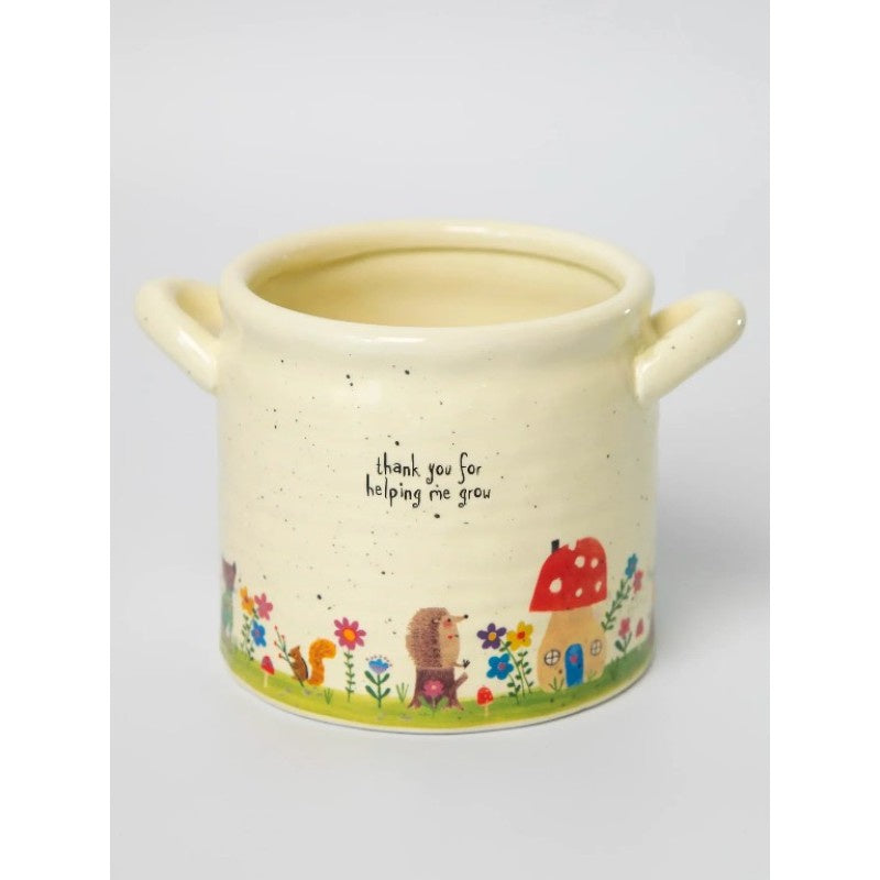 Crock Planter MED Thank You Gifts and Accessories Natural Life