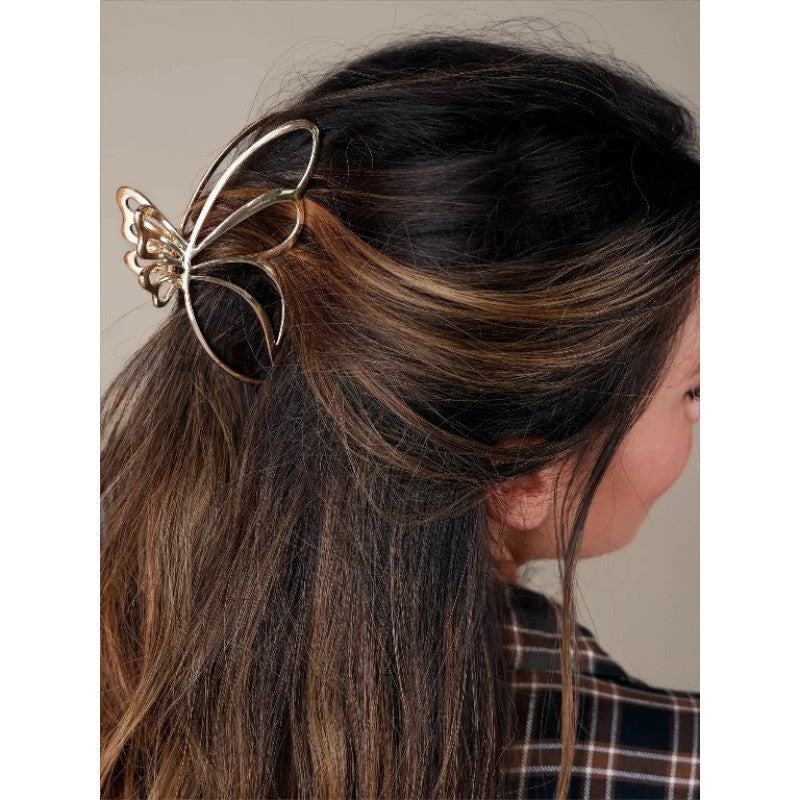 Gold Butterfly Hair Claw Set Hair Natural Life