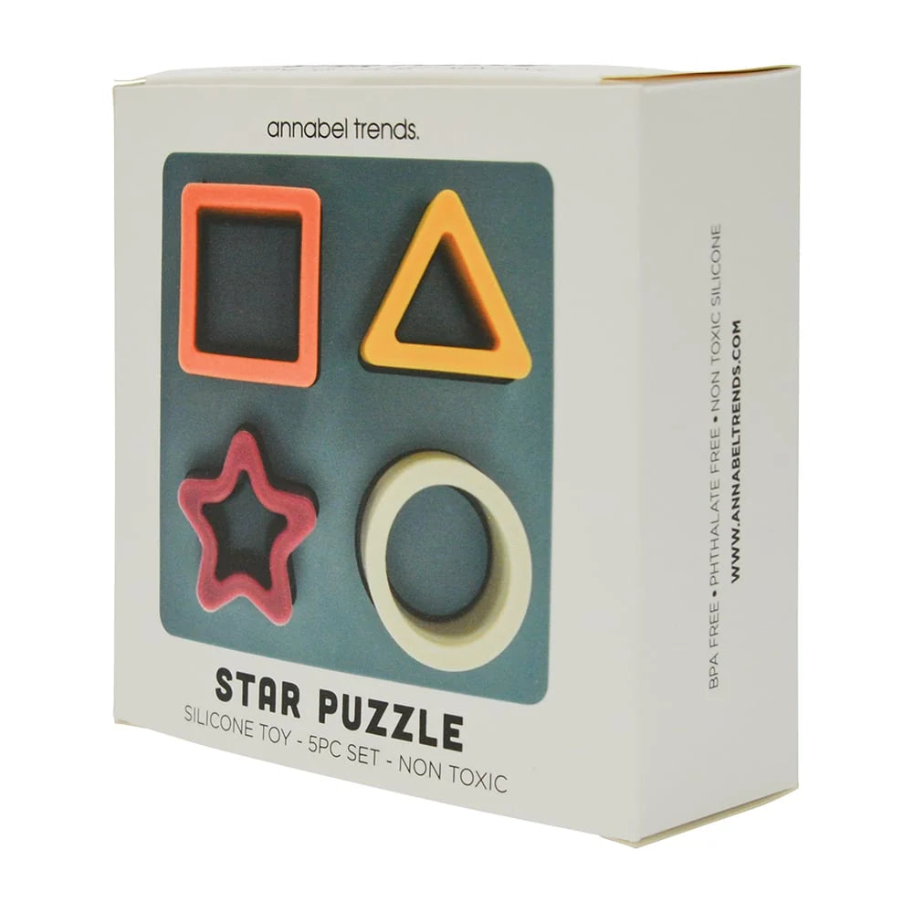 Silicone Puzzle Star Gifts and Accessories Annabel Trends