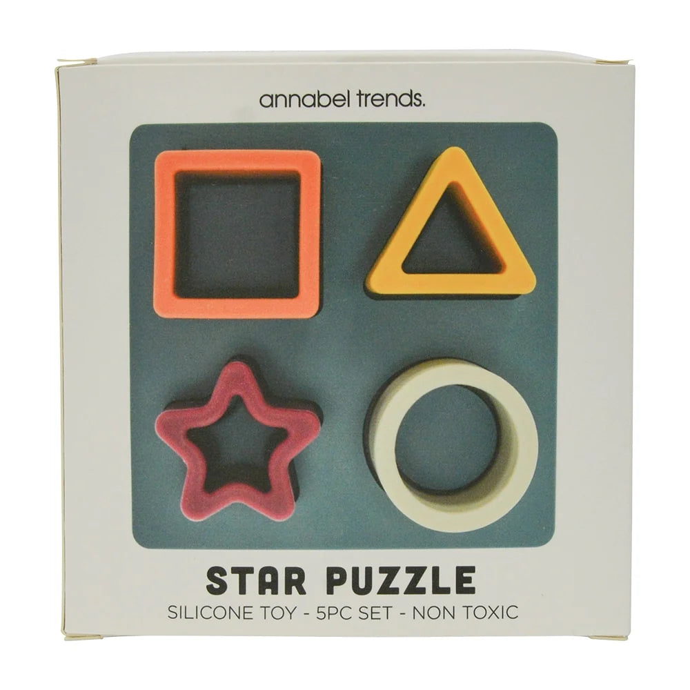 Silicone Puzzle Star Gifts and Accessories Annabel Trends