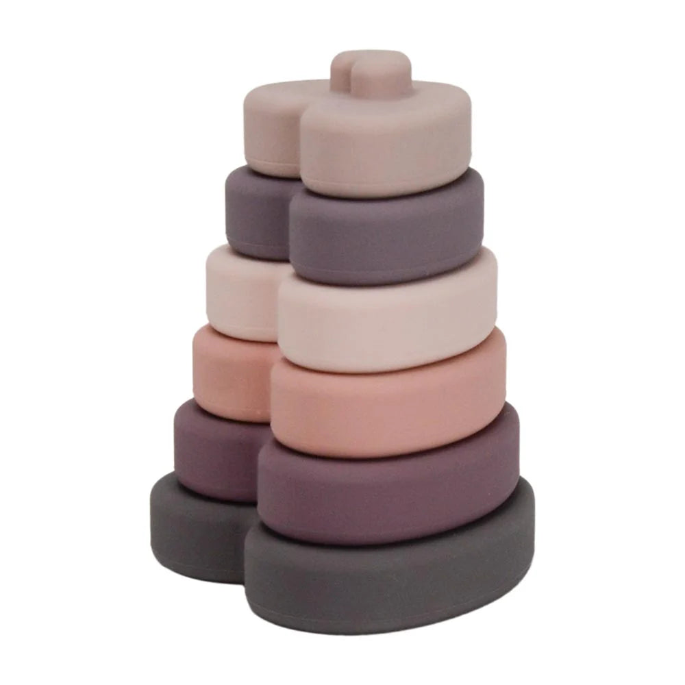 Silicone Stackable Toy Heart Gifts and Accessories Annabel Trends