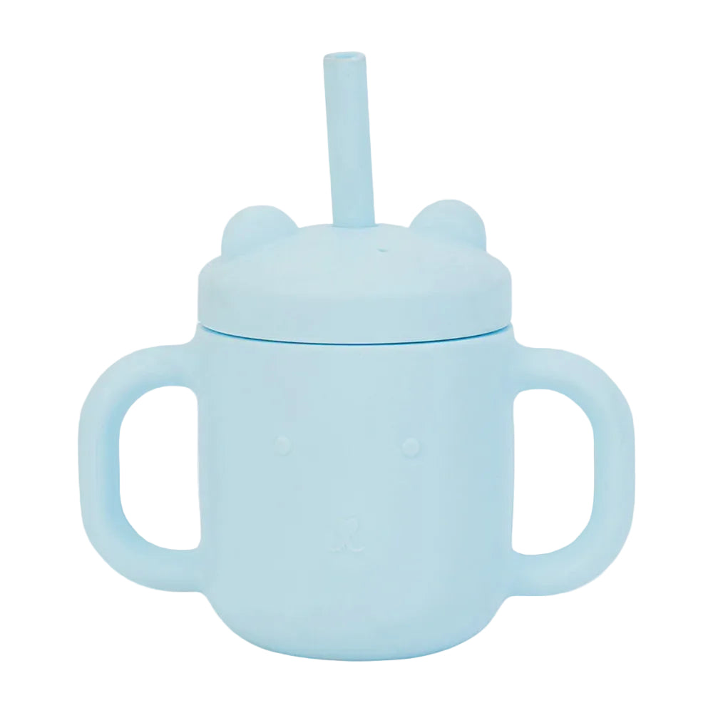 Mini Sippi Bear with Handles Iced Blue Gifts and Accessories Annabel Trends